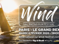 Annonce WIND • SAIL RACING FILM FESTIVAL, LE FESTIVAL DE FILMS DE VOILE DE COMPÉTITION, AU GRAND REX À PARIS 