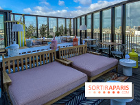 L’Hôtel Mama Shelter Paris West, terrasse