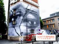 Hommage à Adama Traoré : l'artiste JR dévoile un collage géant à Paris, les photos