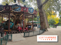 Visuels Parc Monceau à Paris 8e arrondissement  - carrousel enfant