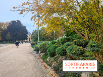 Visuels Parc Monceau à Paris 8e arrondissement  - automne