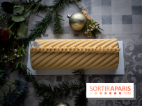 Bûche de Noël signature de Sébastien Serveau, Pâtisserie Fine Versailles