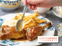 Menu volaille et truffe du Coq Rico, les photos