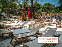 Le Beach Parisienne du Chalet du lac, la plage estivale à Paris