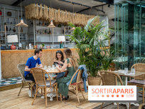 Polpo brasserie, la terrasse péniche 