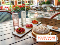 La terrasse du Royal Monceau en mode estivale