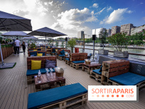 Solarium, la péniche au pied de la Cité de la Mode et du Design