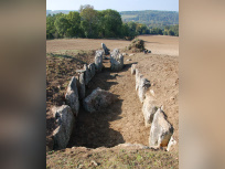 Visite guidée d'un chantier de fouilles archéologiques