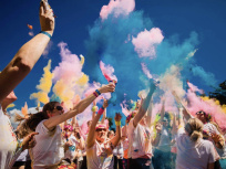 Color Obstacle Rush Paris 2023 à l'Île de loisirs de Jablines-Annet