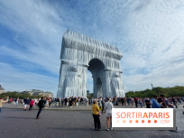 L'Arc de Triomphe empaqueté, nos photos