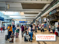 Visuel actualités - gare Montparnasse valise voyage