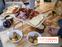 La terrasse raclette de la Fabrique à Toga à Bercy