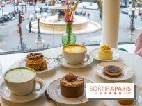 Café Kitsuné Louvre en mode salon de thé et pâtisserie