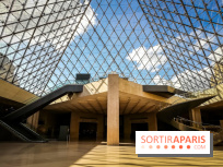 Visuels musée et monument Louvre pyramide intérieur