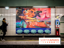 Horizon Forbidden West : l'exposition dans le métro parisien - nos photos