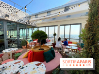 Restaurant-rooftop Mama Shelter La Défense.