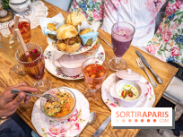 Le brunch du Jardin de Mademoiselle, les photos du menu