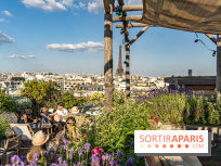La terrasse en Rooftop du Brach, le bar perché dans un jardin potager