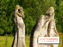 Le jardin de sculptures de la Dhyus, un lieu insolite en Île-de-France