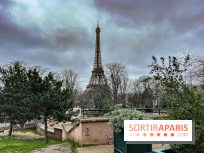 Visuels Paris - Tour Eiffel - mauvais temps - météo