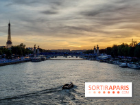 Visuels Paris - La Seine - Coucher de soleil