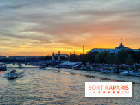 Visuels Paris - La Seine - Coucher de soleil