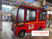 Visuels Paris - mini camion pompier gare