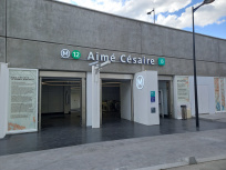 Métro Aimé Césaire