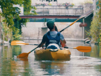 Une balade en canoë le long du Grand Morin, à Crécy-la-Chapelle (77)