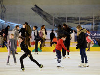 La patinoire Thierry Monier, à Courbevoie (92)