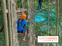 Accrocamp Poissy, le nouvel accrobranche au parc du château de Villiers