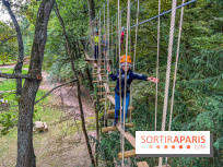 Accrocamp Poissy, le nouvel accrobranche au parc du château de Villiers