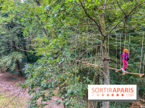 Accrocamp Poissy, le nouvel accrobranche au parc du château de Villiers