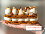 Jolie Miche, la boulangerie aux farines anciennes et bonnes pâtisseries du 17e - millefeuille praliné