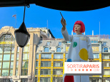 Yayoi Kusama face à la Samaritaine