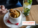 Papa Pool, le restaurant d'Arnaud Delvenne et Stéphane Rotenberg à Clamart -  soupe à l'oignon