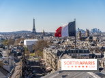 Le panorama du Panthéon - l'une des plus belles vues de Paris à 360° - vue paris - Tour Eiffel - drapeau
