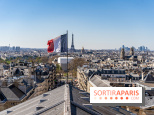 Le panorama du Panthéon - l'une des plus belles vues de Paris à 360° - vue paris - Tour Eiffel - drapeau