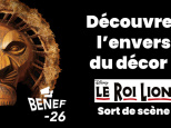 Le Roi Lion sort de scène