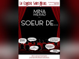 Mina Merad dévoile son mystère familial à la Comédie Saint-Michel - Événement à Paris, Décembre 2023