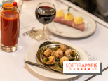 Le Bouillon Julien, la brasserie au sublime décor art nouveau, son menu et ses plats -  escargots de Bourgogne