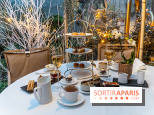 Le Tea Time du Joy à l'Hôtel Fouquet's sur sa terrasse d'hiver enchantée -  A7C9634
