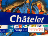 La station de Métro Châtelet re-décoré par des street-artistes -  A7C4432