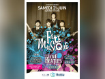 Fête de la Musique 2025 : The Love Beatles en concert gratuit à Bussy-Saint-Georges