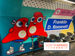 Jeux olympiques et paralympiques Paris 2024 - Visuel - métro Roosevelt