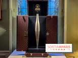 Malles Médailles et Torches des Jeux Olympiques de Paris 2024 griffées Louis Vuitton