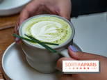 Fu Patisserie et coffee shop Paris 13e -  latte panda ou matcha