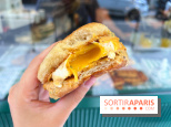 Maurice Sfez Café - Egg and cheese sandwich