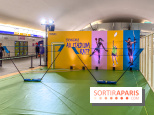 JO de Paris 2024 : animations sportives Stadium RATP à la station Auber - IMG 9273