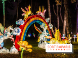 L'Odyssée Lumineuse 2024, le parcours de lumières au Parc Floral - les photos -  licornes